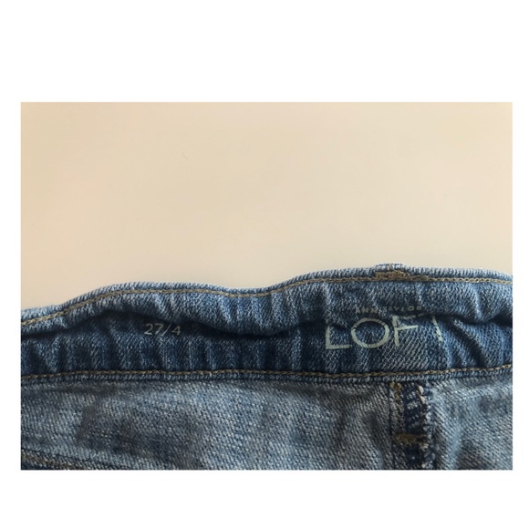 Loft Soft and Distressed Jean / Denim Shorts - Picture 3 of 4